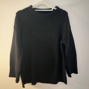 Black Knit Sweater